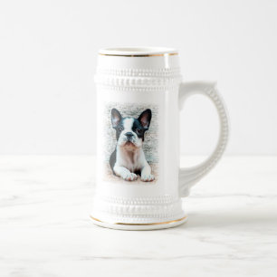 Jarra De Cerveza Stein del bulldog francés