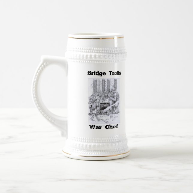 Jarra De Cerveza Stein del cocinero de la guerra (Izquierda)