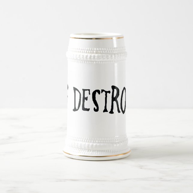 Jarra De Cerveza Stein del logotipo (Centro)