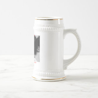 Jarra De Cerveza stein del logotipo de www.mypapersoul.com