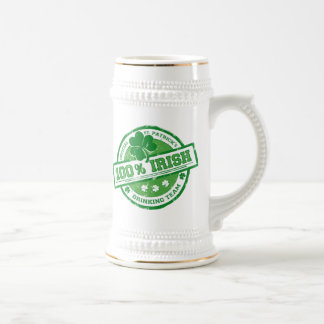 Jarra De Cerveza Stein divertido de consumición del equipo del