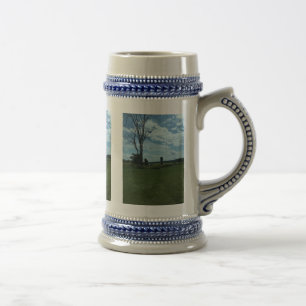 Jarra De Cerveza Stein escénico de la cerveza de Vermont