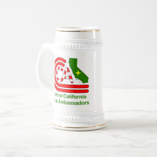 Jarra De Cerveza Stein - Escudo embajador/logotipo CCCA