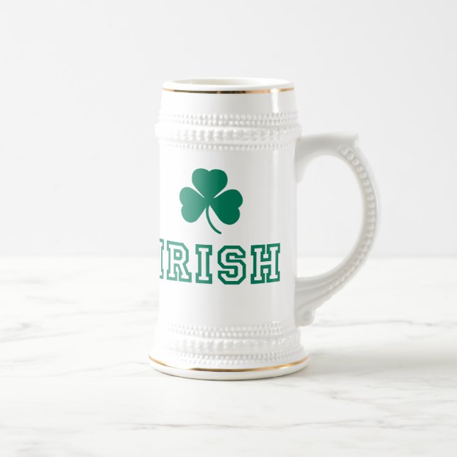 Jarra De Cerveza Stein irlandés (Derecha)