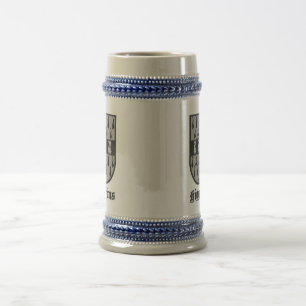 Jarra De Cerveza Stein irlandés del clan de Higgins