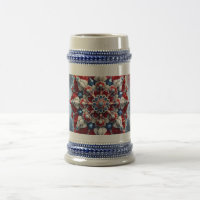 Stein Mug con diseño de colores noruegos
