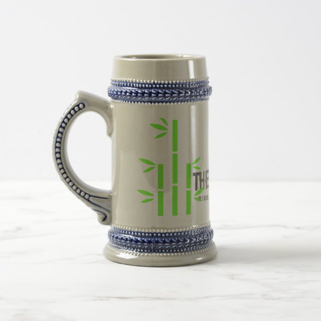Jarra De Cerveza Stein Mug(Gray/Blue) (Izquierda)