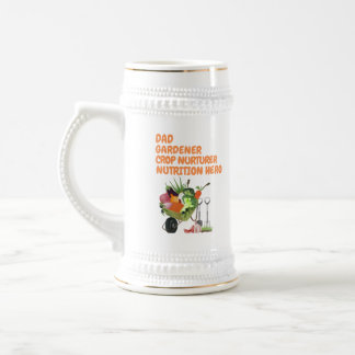 Jarra De Cerveza Stein mug para Dad Gardener