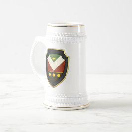 Jarra De Cerveza Stein - Personalizado con Claus Ambassador Shield