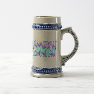Jarra De Cerveza Stein rápido de la iglesia