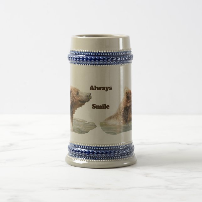 Jarra De Cerveza Stien con oso pardo (Centro)