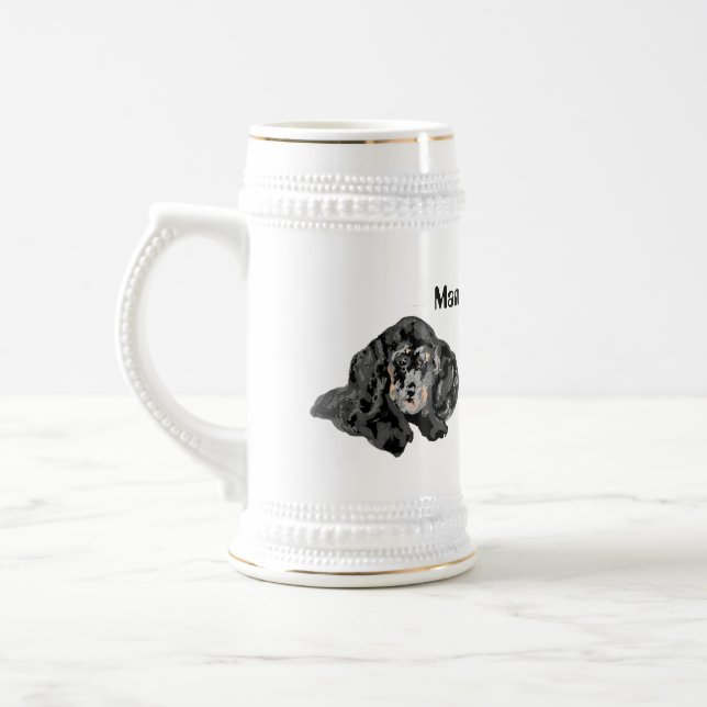 Jarra De Cerveza Style Stein : Dachshund (Izquierda)