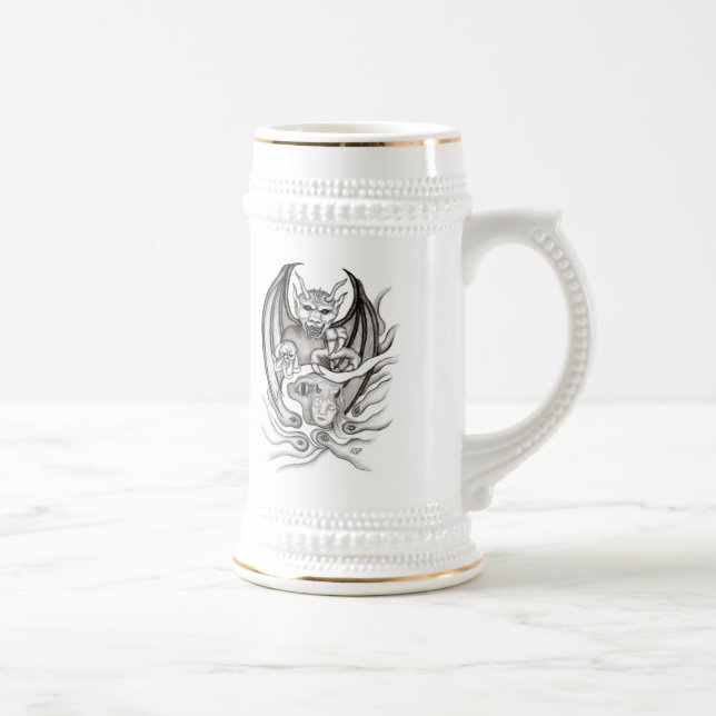 Jarra De Cerveza Sueño de medianoche - Devils (Derecha)