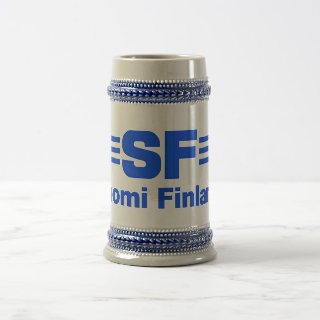 Jarra De Cerveza Suomi Finlandia mug (Centro)