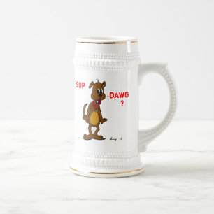 Jarra De Cerveza "¿SUP DAWG? Doggy Stein