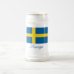 Jarra De Cerveza SVERIGE (Suecia)