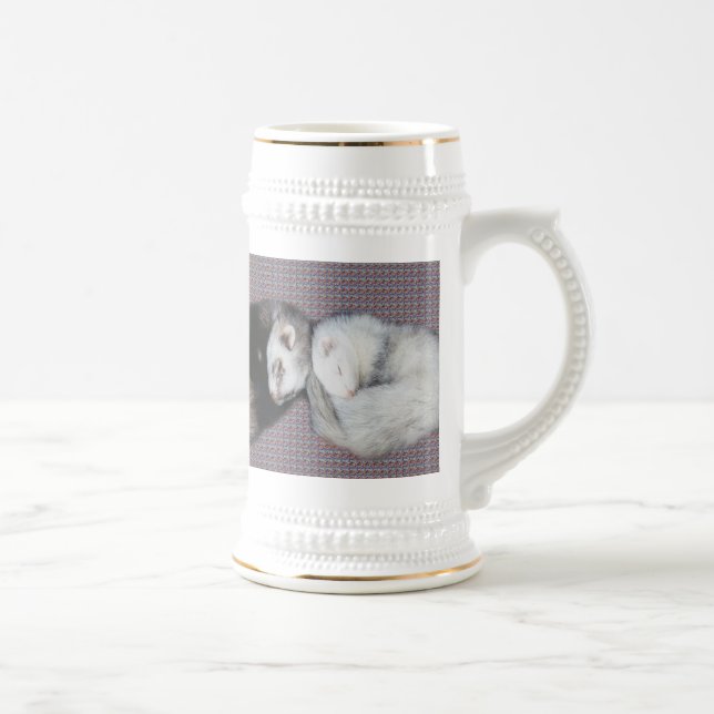 Jarra De Cerveza Sweet Dreams Ferrets Stein (Derecha)
