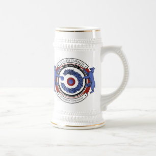 Jarra De Cerveza Taifalos - escudo de armas heráldico Stein