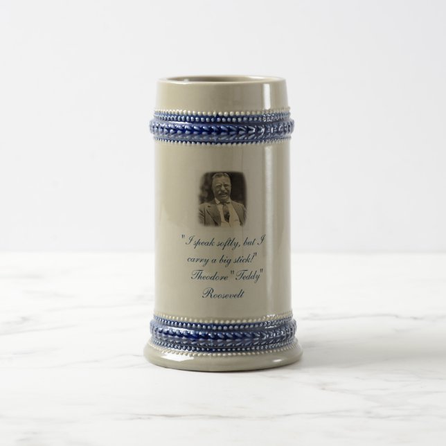 Jarra De Cerveza Teddy Roosevelt Stein (Centro)