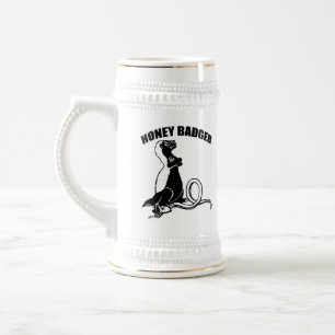 Jarra De Cerveza Tejón de miel