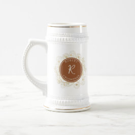 Jarra De Cerveza Terracotta Personalizada Groomsmen Beer Stein