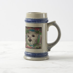 Jarra De Cerveza Terrier de West Highland