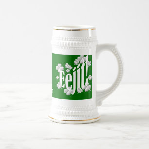 Jarra De Cerveza texto irlandés divertido