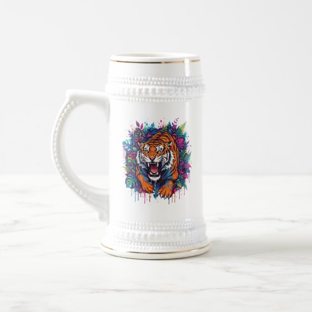 Jarra De Cerveza Tigre (Izquierda)