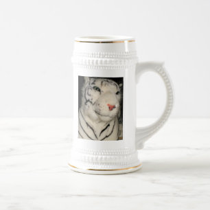 Jarra De Cerveza Tigre blanco 1, Stein