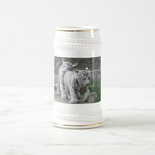 Jarra De Cerveza Tigre Cubs blanco