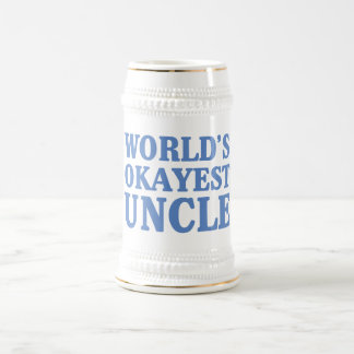 Jarra De Cerveza Tío de Okayest del mundo