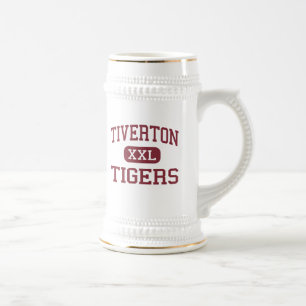 Jarra De Cerveza Tiverton - tigres - alto - Tiverton Rhode Island