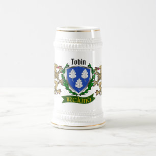 Jarra De Cerveza Tobin Irish Shield