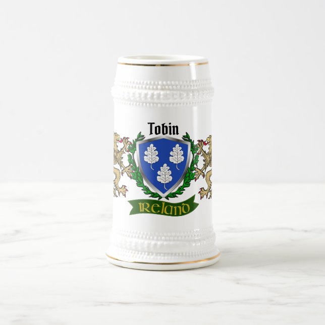 Jarra De Cerveza Tobin Irish Shield (Centro)
