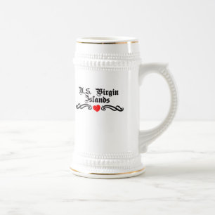 Jarra De Cerveza Togo estilo tatuaje