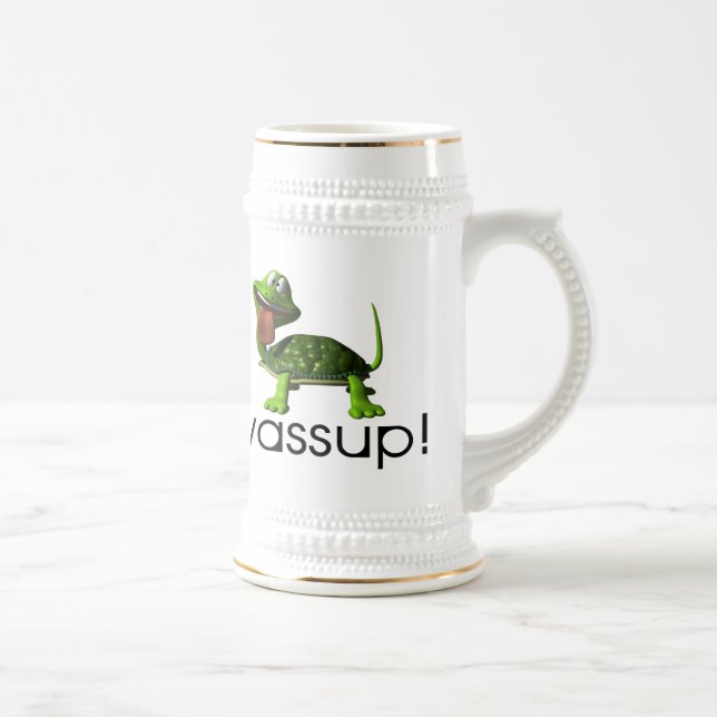 Jarra De Cerveza Tortuga de Wassup (Derecha)