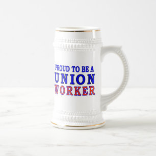 JARRA DE CERVEZA TRABAJADOR DE LA UNIÓN