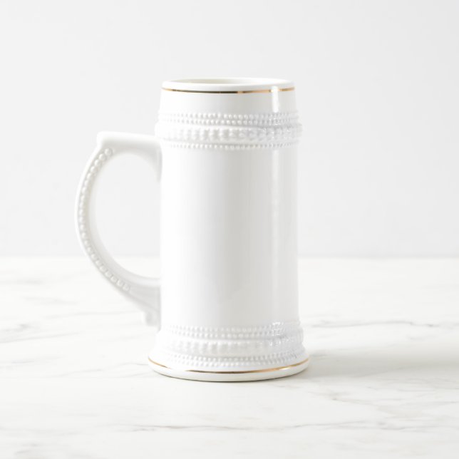 Jarra De Cerveza traditional ceramic beer stein (Izquierda)