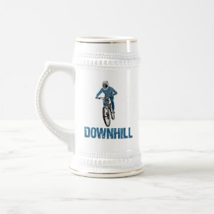 Jarra De Cerveza Trail Mountain Biker Downhill