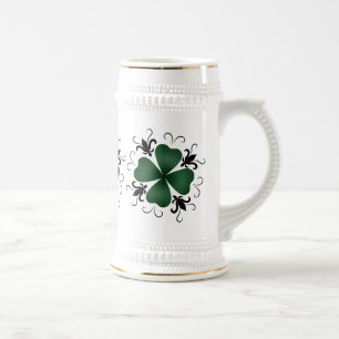 Jarra De Cerveza Trébol de lujo del victorian