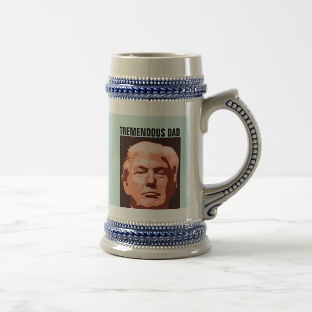 JARRA DE CERVEZA TREMENDO DAD DONALD TRUMP BEIN STEIN (Derecha)