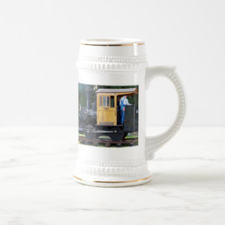 Jarra De Cerveza Tren del vapor