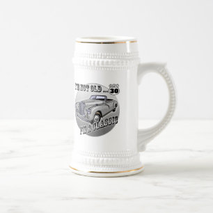 Jarra De Cerveza trigésimo Camisetas y regalos del cumpleaños