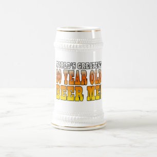 Jarra De Cerveza Trigésimos cumpleaños divertidos: Años más gra