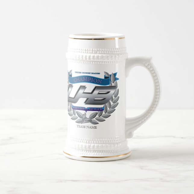 Jarra De Cerveza Trofeo del hockey de la fantasía (Derecha)
