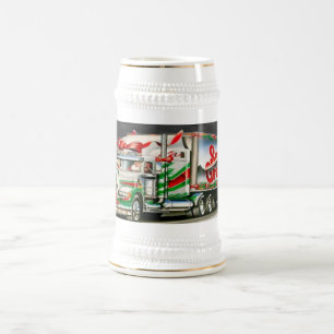 Jarra De Cerveza Truckin Santa - Stein