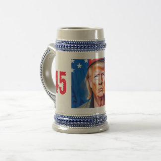 Jarra De Cerveza TRUMP 45 47 Mugs patrióticos