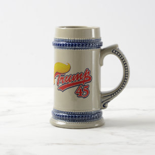 Jarra De Cerveza Trump-45-with-Hair