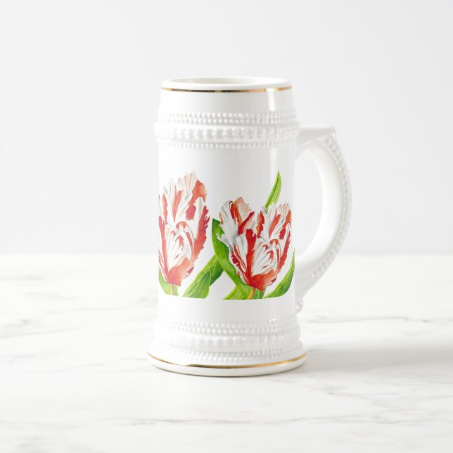 Jarra De Cerveza Tulip Estella Rijnveld en un Stein (Anverso derecho)