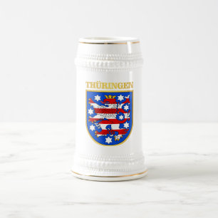 Jarra De Cerveza Turingen (Turingia) COA